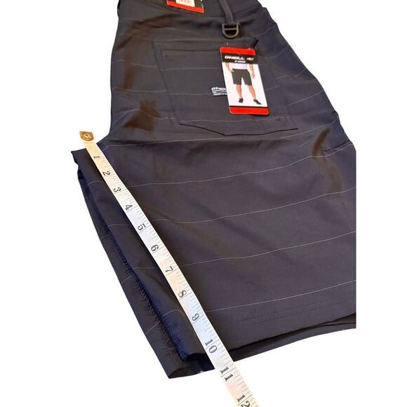 O'Neill Men's Black Crossover Boardshorts Size 34 - NWT - Picture 9 of 12